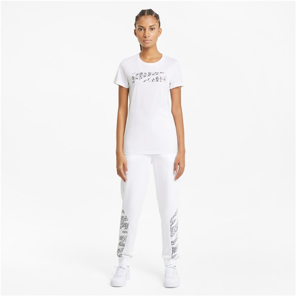 Puma Clothing T-shirt White 585736