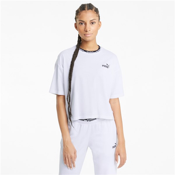 Puma Clothing T-shirt White/Black 585903
