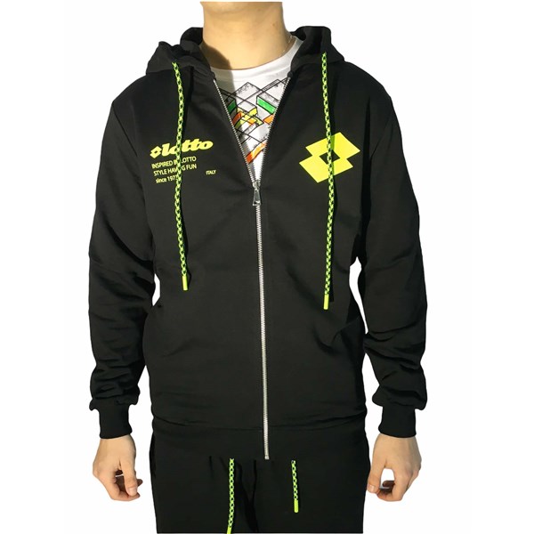 Lotto Clothing Sweatshirt Black LTU259