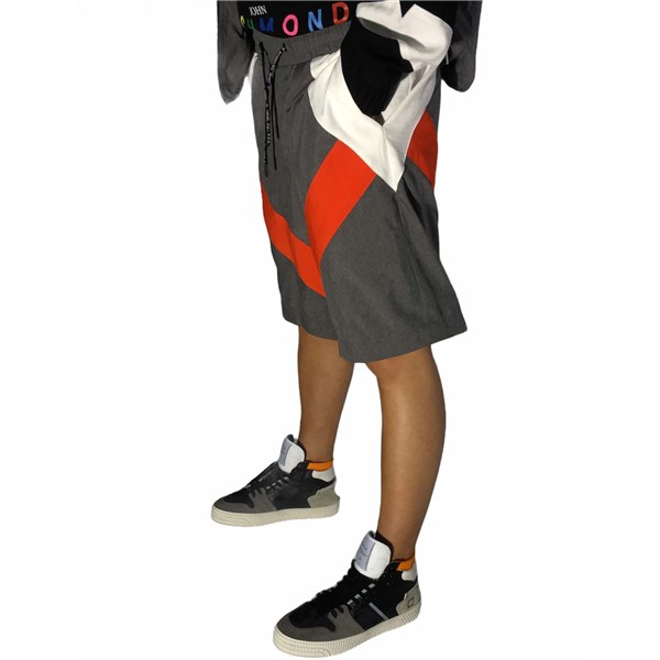 Richmond Sport Clothing Pants Grey/Red UMP21043BEHB