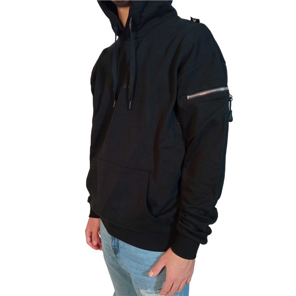 Richmond Sport Clothing Sweatshirt Black UMA21010FEGE