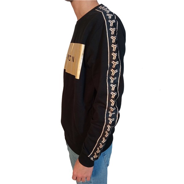 Richmond Sport Clothing Sweatshirt Black/Gold UMA21059FE