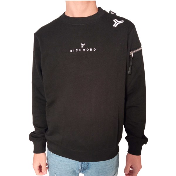 Richmond Sport Clothing Sweatshirt Black UMA21004FE