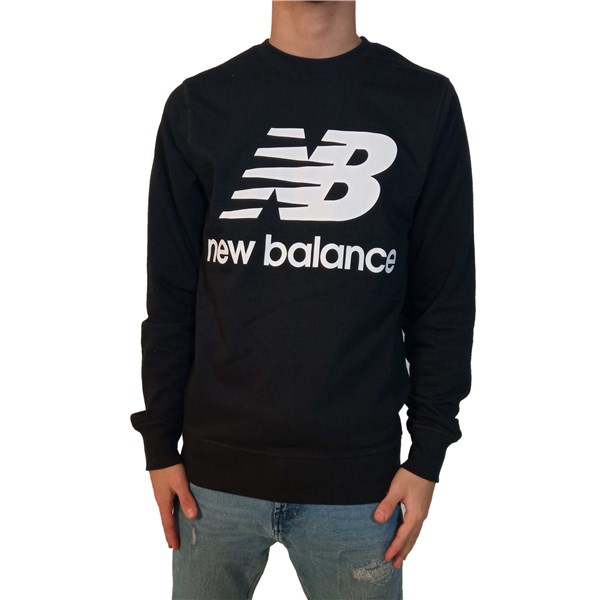 New Balance Clothing Sweatshirt Black MT03560