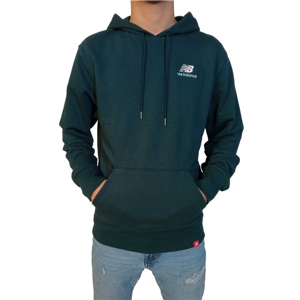New Balance Clothing Sweatshirt Dark Green MT11550
