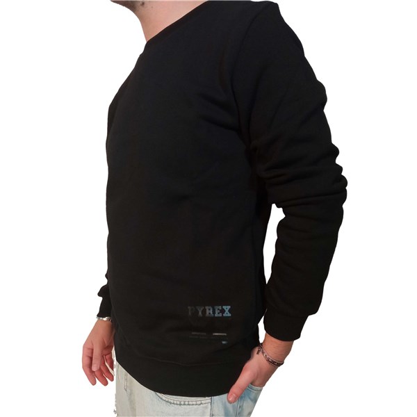 Pyrex Clothing Sweatshirt Black 21IPB42788