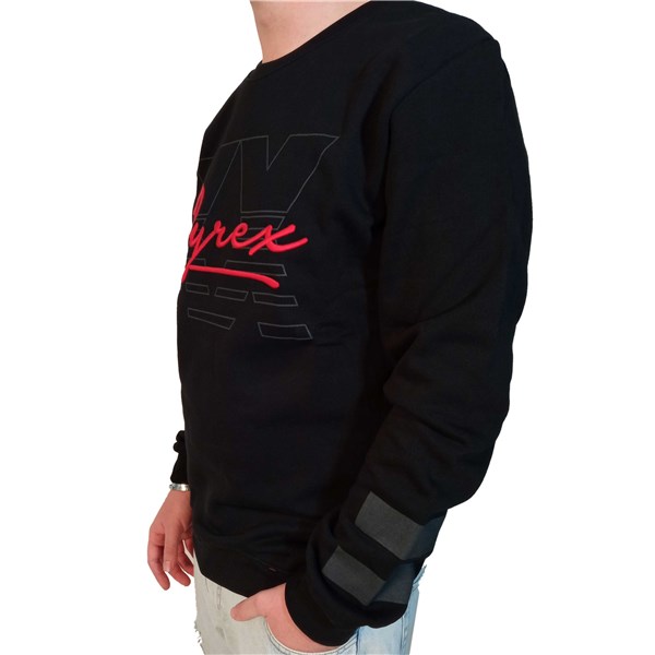 Pyrex Clothing Sweatshirt Black/Red 21IPB42570
