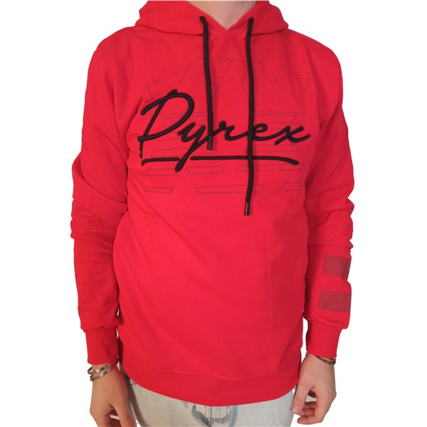 Pyrex Clothing Sweatshirt Red 21IPB42571