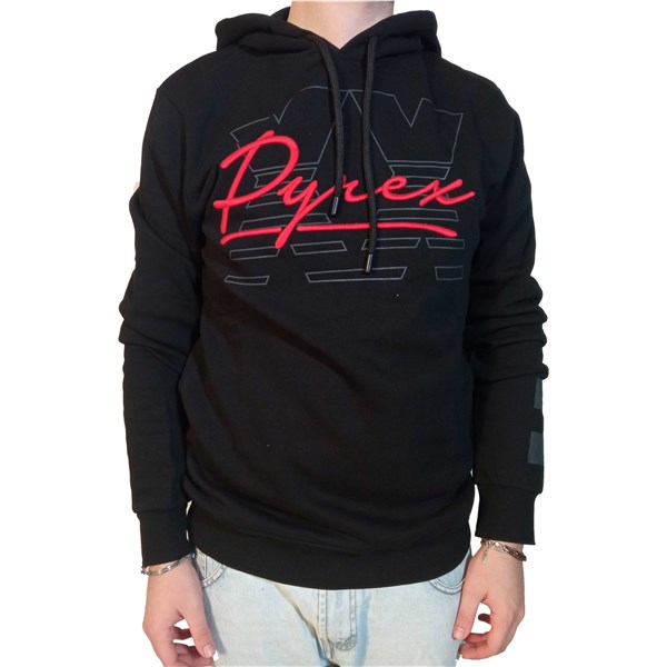 Pyrex Clothing Sweatshirt Black 21IPB42571