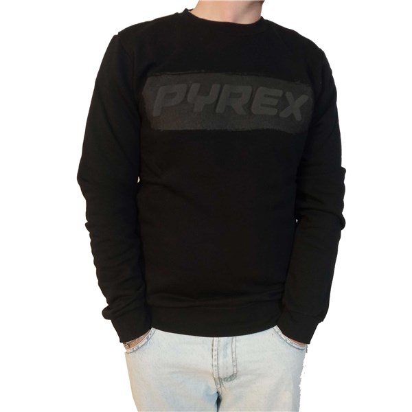 Pyrex Clothing Sweatshirt Black 21IPB42582