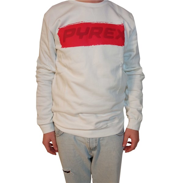 Pyrex Clothing Sweatshirt White/Red 21IPB42582