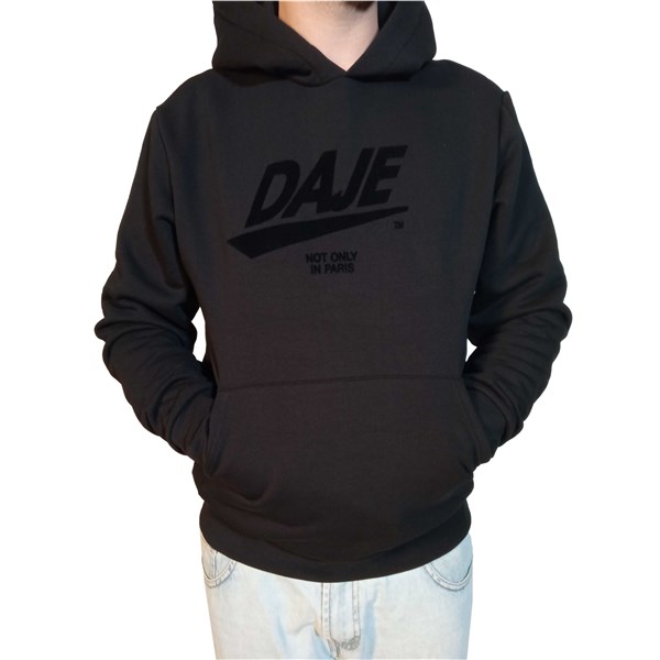 Daje Clothing Sweatshirt Black MFDJ23009U