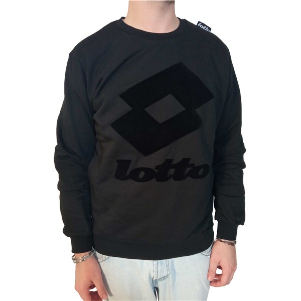 Lotto Clothing Sweatshirt Black LTU360