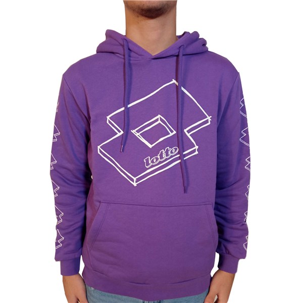 Lotto Clothing Sweatshirt Purple LTU424