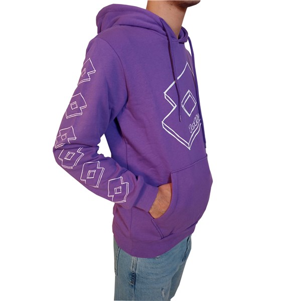 Lotto Clothing Sweatshirt Purple LTU424
