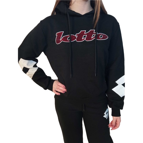 Lotto Clothing Sweatshirt Black LTD663