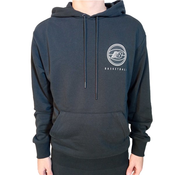 New Balance Clothing Sweatshirt Black MYT13585