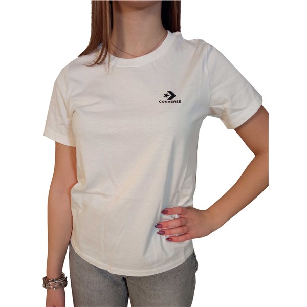 Converse Clothing T-shirt White 10020804-A05