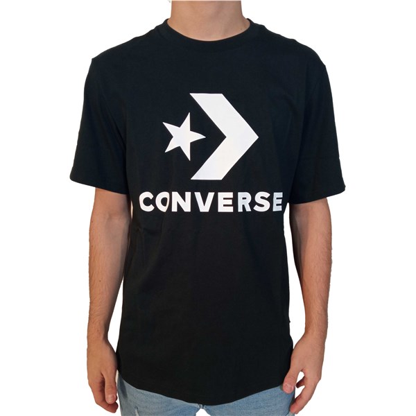 Converse Clothing T-shirt Black 10018568-A01