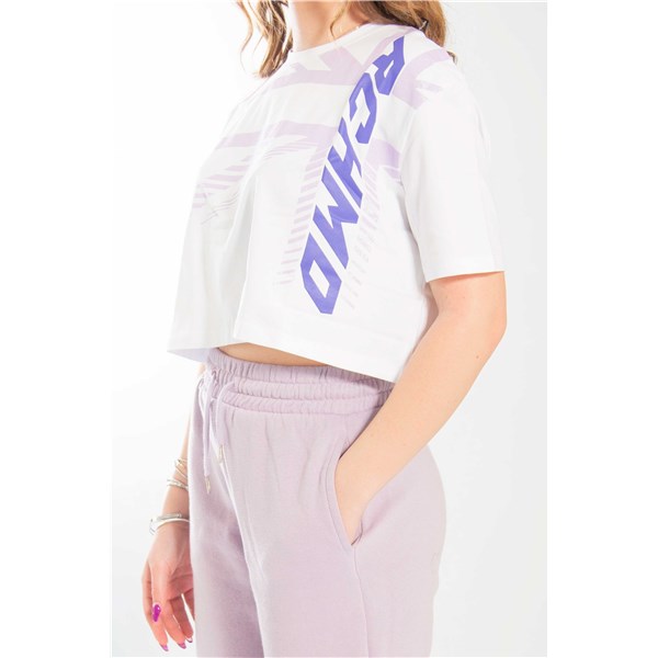 Richmond Sport Clothing T-shirt White/Purple UWP220117TS