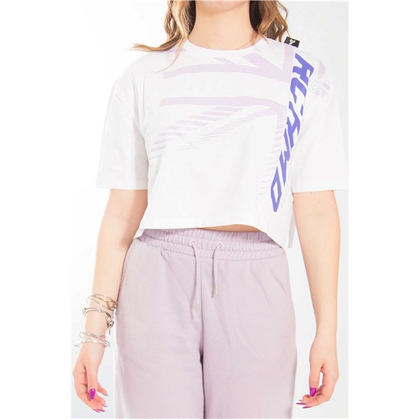 Richmond Sport Clothing T-shirt White/Purple UWP220117TS