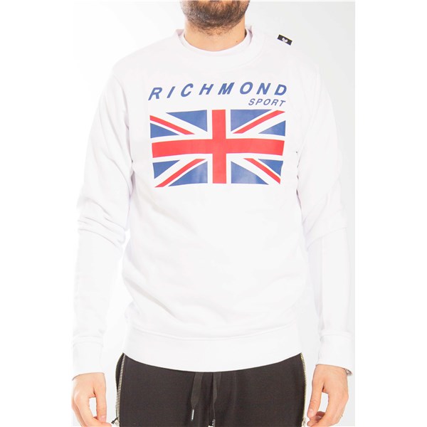 Richmond Sport Clothing Sweatshirt White UMP22023FE9F