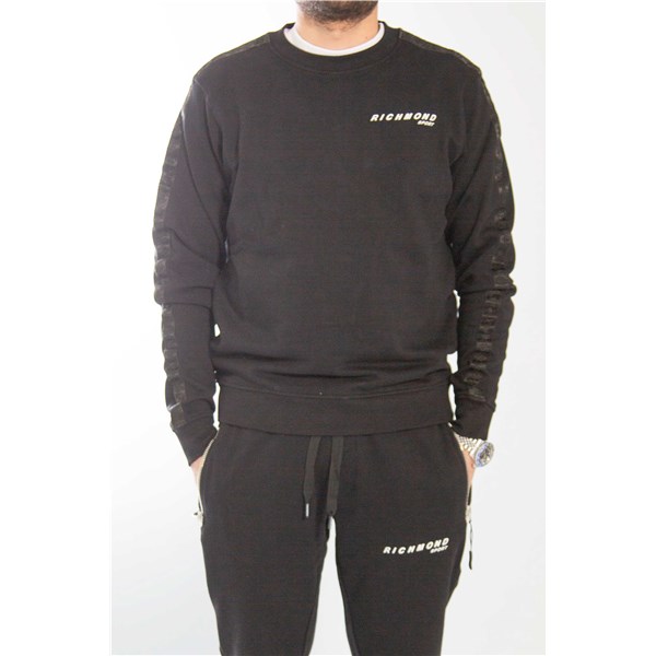 Richmond Sport Clothing Sweatshirt Black UMP22140FE9F