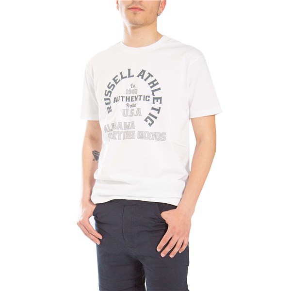 Russel Athletic Clothing T-shirt White A2-008-1 CREWNECK