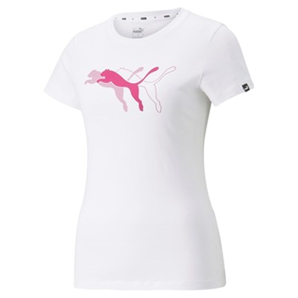 Puma Clothing T-shirt White/Purple 847112