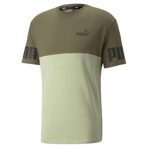 Puma Clothing T-shirt Dark Green 847389