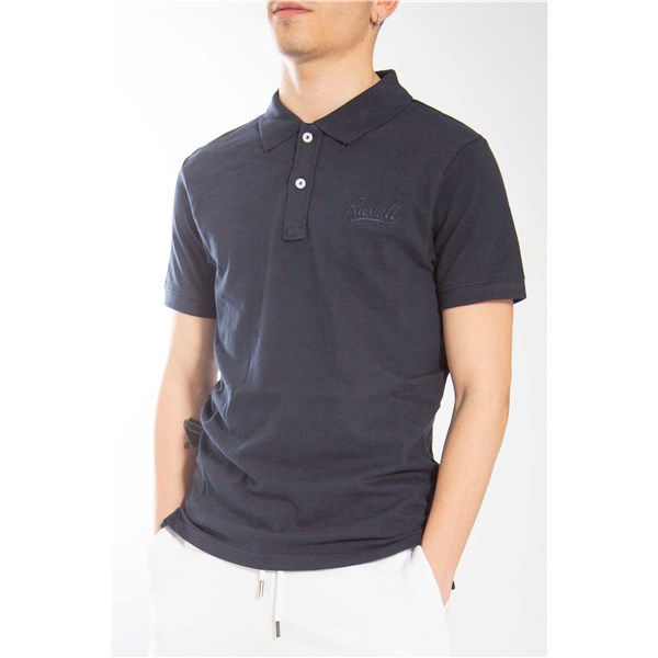 Russel Athletic Clothing T-shirt Blue A2-034-1 CLASSIC