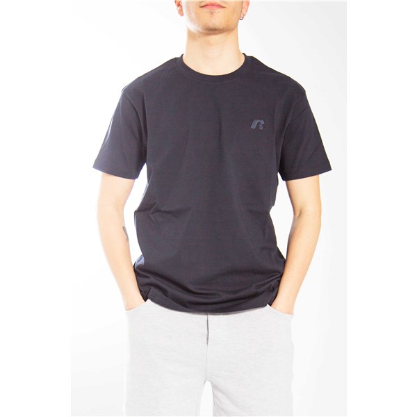 Russel Athletic Clothing T-shirt Blue A2-001-1 CREWNECK