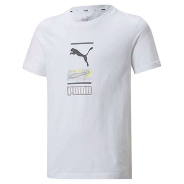 Puma Clothing T-shirt White/Black 847281