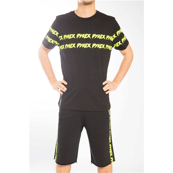 Pyrex Clothing T-shirt Black 22EPB43062
