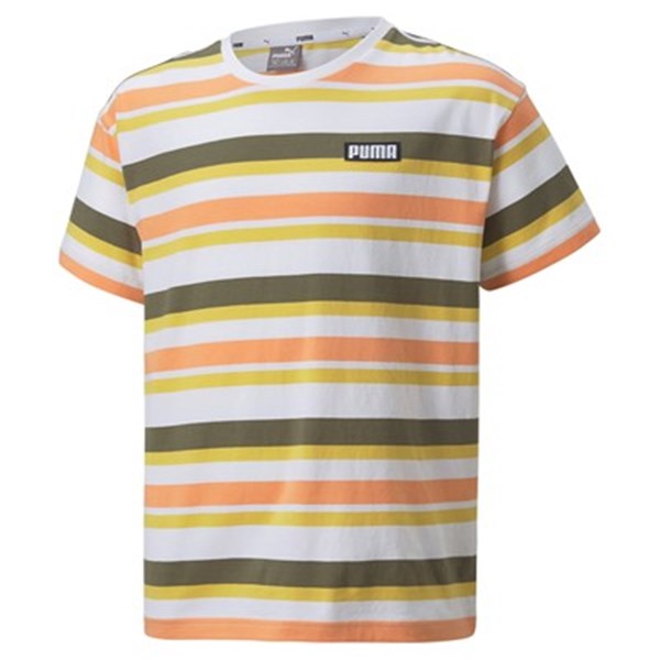 Puma Clothing T-shirt White/Green 847293