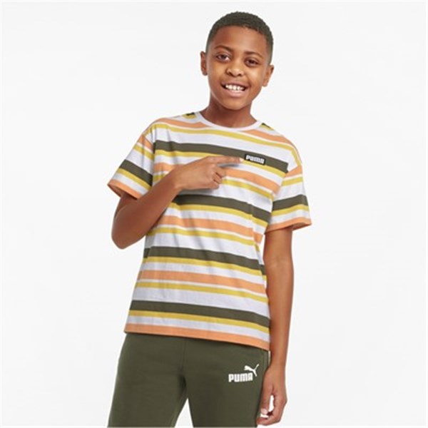 Puma Clothing T-shirt White/Green 847293