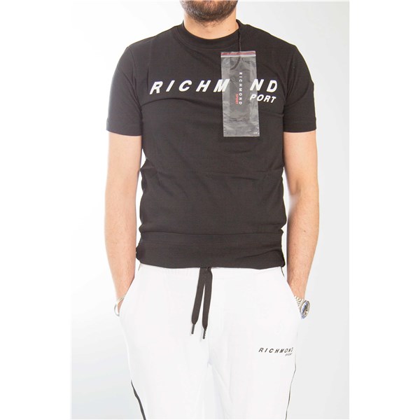 Richmond Sport Clothing T-shirt White/Black UMP22129TSR6