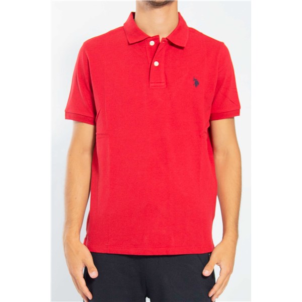 U.s. Polo Assn Clothing T-shirt Red KING 41029 EHPD