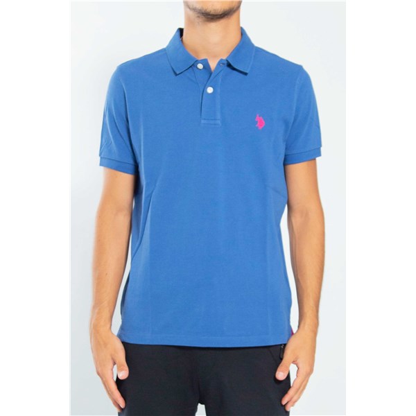 U.s. Polo Assn Clothing T-shirt Blue Avio KING 41029 EHPD