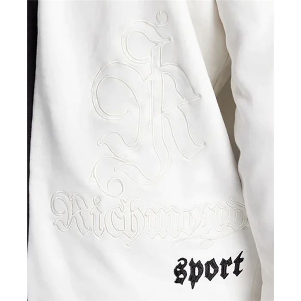 Richmond Sport Clothing Sweatshirt White/Black UMA22061FE
