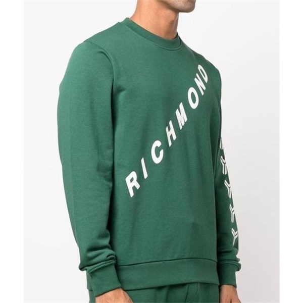 Richmond Sport Clothing Sweatshirt Dark Green UMA22069FE