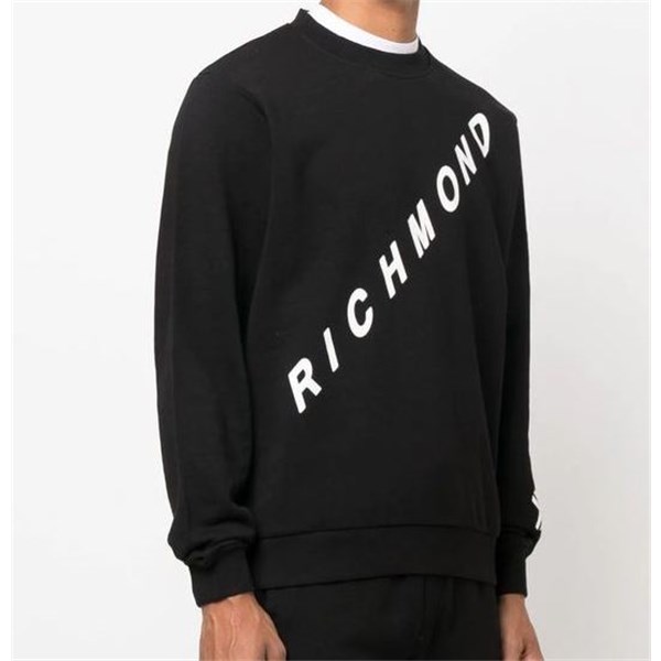 Richmond Sport Clothing Sweatshirt Black UMA22069FE