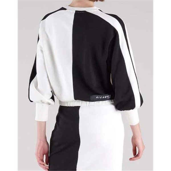 Richmond Sport Clothing Sweatshirt White/Black UWA22002FE