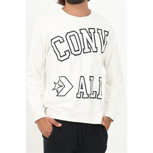 Converse Clothing Sweatshirt White 10024990-A01