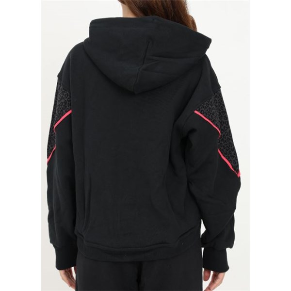 Converse Clothing Sweatshirt Black/Fuchsia 10025016-A01