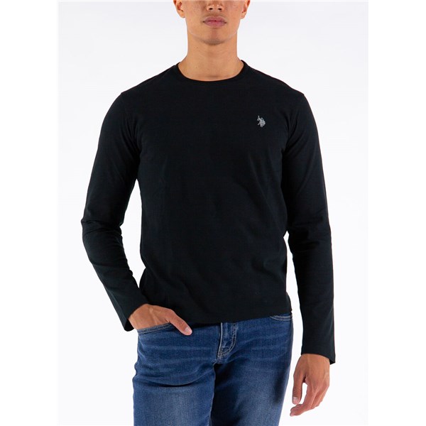U.s. Polo Assn Clothing T-shirt Black 34502 EH03