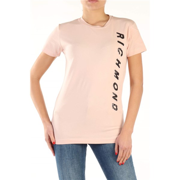 Richmond X Clothing T-shirt Pink UWPE23047TSOF