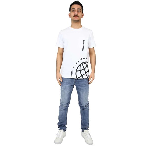 Richmond X Clothing T-shirt White UMPE23089TSOF