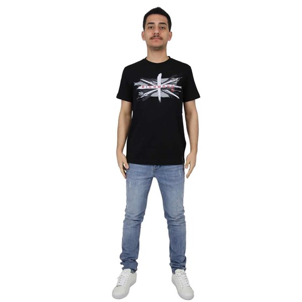 Richmond X Clothing T-shirt Black UMPE23004TSOF