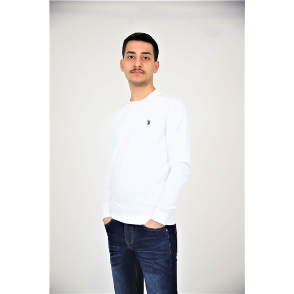 U.s. Polo Assn Clothing Sweatshirt White MAX 52088